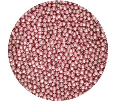 Suikerparels medium metallic roze 80 gr - FunCakes, fig. 2 