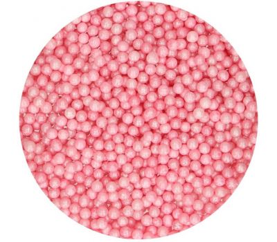  Suikerparels medium parelmoer roze 80 gr - FunCakes, fig. 2 
