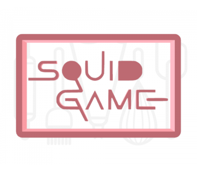  Squid game logo uitsteker + stempel - 3D geprint, fig. 1 