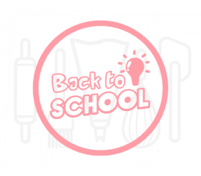  Fondant stempel Back to school - 3D Geprint, fig. 1 