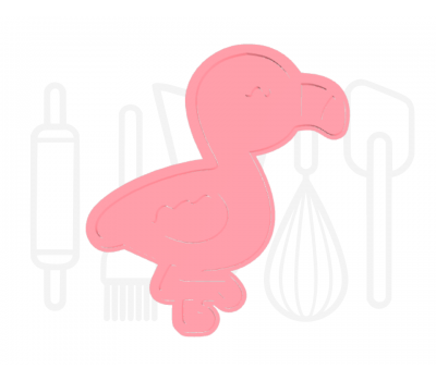  Flamingo uitsteker + stempel - 3D-geprint, fig. 3 