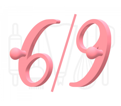  Stempel cijfer 6/9 - script - 3D geprint, fig. 3 