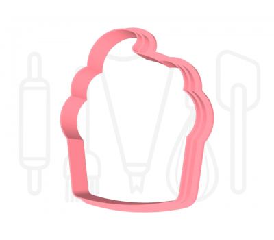  Cupcake uitsteker + stempel - 3D geprint, fig. 4 