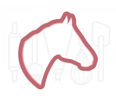  Paardenhoofd uitsteker - 3D-geprint, fig. 1 