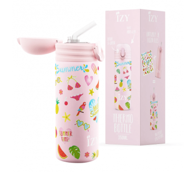 Thermosfles voor kinderen 350 ml Pink Summer - IZY Bottles, fig. 1 
