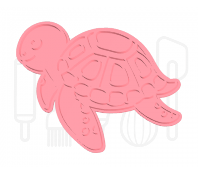  Schildpad uitsteker + stempel - 3D-geprint, fig. 3 