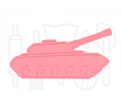  Tank uitsteker + stempel - 3D-geprint, fig. 3 
