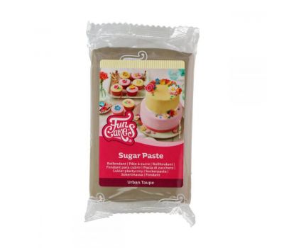  Rolfondant taupe (urban taupe) 250 gr - FunCakes, fig. 1 