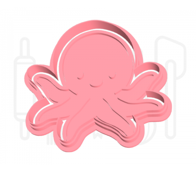  Octopus uitsteker + stempel - 3D-geprint, fig. 2 