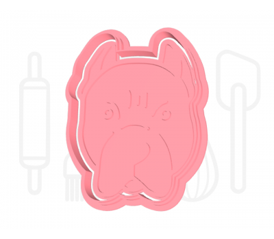  Pitbull uitsteker + stempel - 3D-geprint, fig. 2 