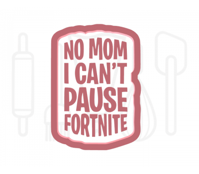  Fortnite pause uitsteker + stempel - 3D-geprint, fig. 1 