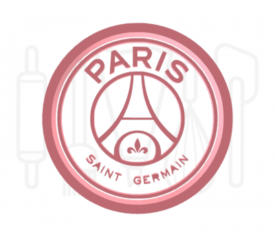  Paris Saint Germain uitsteker met stempel - 3D geprint, fig. 1 