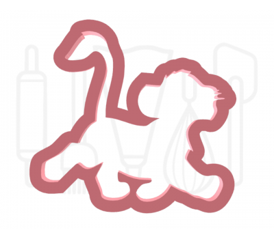  Leeuwenwelpje uitsteker + stempel - 3D-geprint, fig. 2 