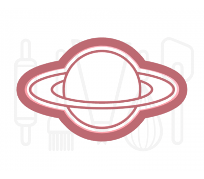  Saturnus uitsteker + stempel - 3D-geprint, fig. 1 