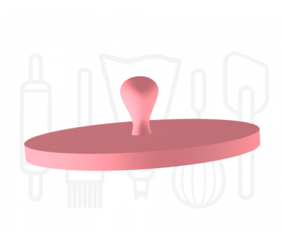  Fondant stempel He or She bite to see - 3D Geprint, fig. 2 
