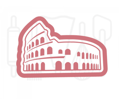  Colosseum uitsteker + stempel - 3D-geprint, fig. 1 