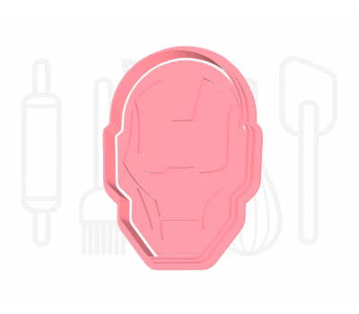  Marvels Iron Man uitsteker + stempel - 3D-geprint, fig. 2 