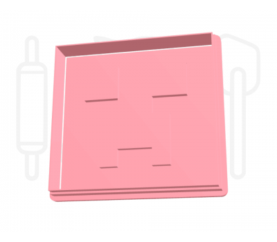  Minecraft creeper hoofd uitsteker + stempel - 3D-geprint, fig. 2 