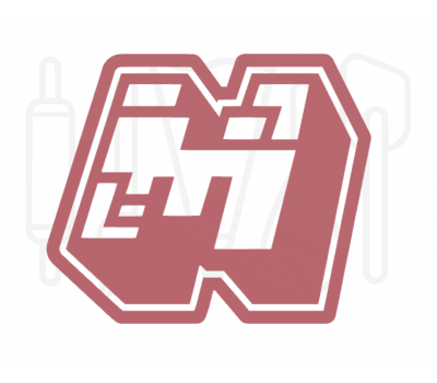  Minecraft logo uitsteker + stempel - 3D-geprint, fig. 1 