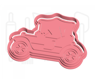  Oldtimer uitsteker + stempel - 3D-geprint, fig. 2 
