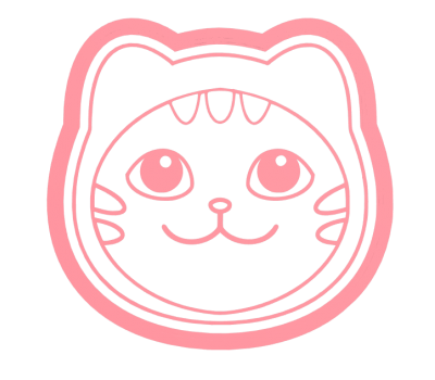  DJ Kattenkruid uitsteker + stempel - 3D-geprint, fig. 1 