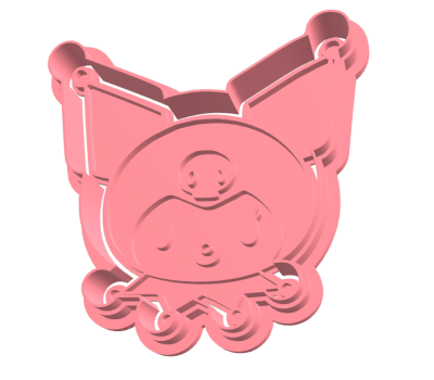  Poes Kuromi uitsteker + stempel - 3D-geprint, fig. 2 