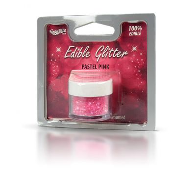  Eetbare glitter pastel roze - Rainbow dust, fig. 1 