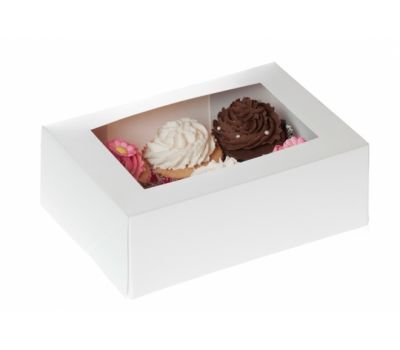  Cupcake doos met venster + insert voor 6 cupcakes, fig. 1 