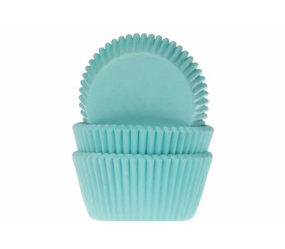  Effen turquoise - baking cups (50 st), fig. 1 