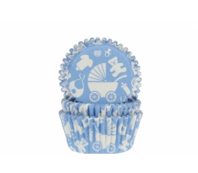  Babyshower blauw - baking cups (50 st), fig. 1 