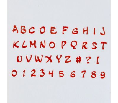  Magical alfabet & cijfers tappits upper case - FMM, fig. 1 