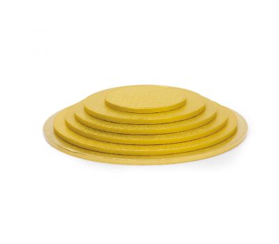  Cake drum 10 mm rond 35 cm goud - FunCakes, fig. 1 