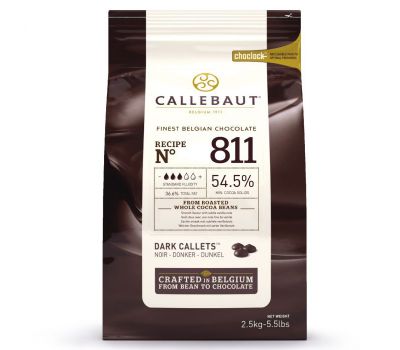  Chocolade callets puur 2,5 kg - Callebaut, fig. 1 
