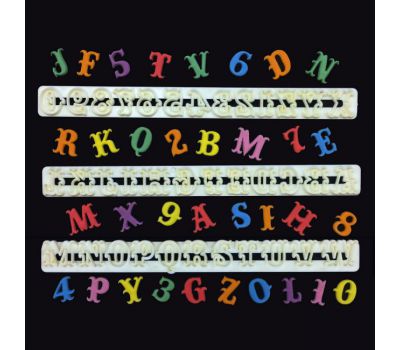  Carnaval alfabet & cijfers tappits - FMM, fig. 2 