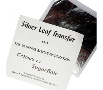  Sugarflair zilver leaf transfer, fig. 1 