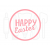  Fondant stempel Happy Easter - 3D Geprint, fig. 1 