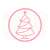  Fondant stempel Kerstboom 3 - 3D Geprint, fig. 1 