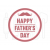  Happy fathersday met snor uitsteker + stempel - 3D geprint, fig. 1 