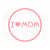  Fondant stempel I love mom - 3D Geprint, fig. 1 