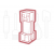  Minecraft creeper 2 uitsteker + stempel - 3D-geprint, fig. 1 
