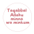  Fondant stempel Taqabbal Allah - 3D Geprint, fig. 2 