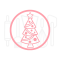  Fondant stempel Kerstboom - 3D Geprint, fig. 1 