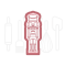  Notenkraker uitsteker + stempel - 3D-geprint, fig. 1 