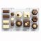  Polycarbonaat Chocolade mold bonbon geometrie - Decora, fig. 1 